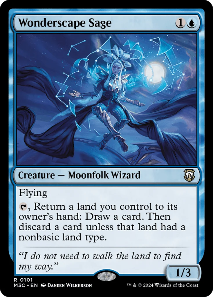 Wonderscape Sage · Modern Horizons 3 Commander