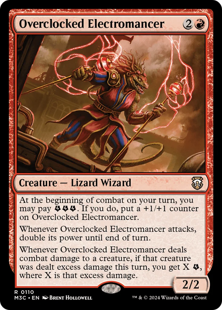 Overclocked Electromancer · Modern Horizons 3 Commander