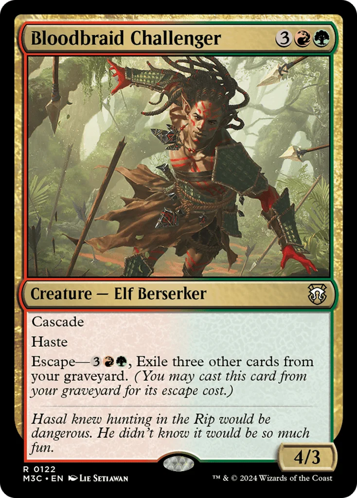 Bloodbraid Challenger · Modern Horizons 3 Commander