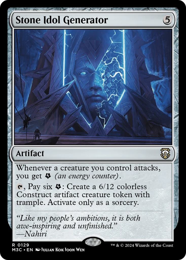 Stone Idol Generator · Modern Horizons 3 Commander