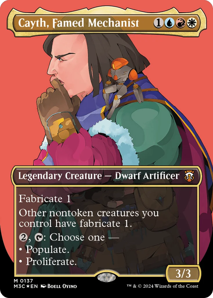 Cayth, Famed Mechanist · Modern Horizons 3 Commander