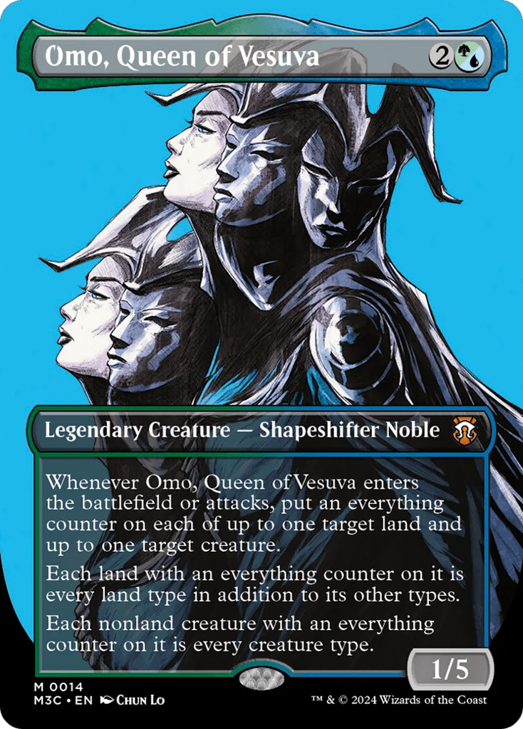 Omo, Queen of Vesuva · Modern Horizons 3 Commander