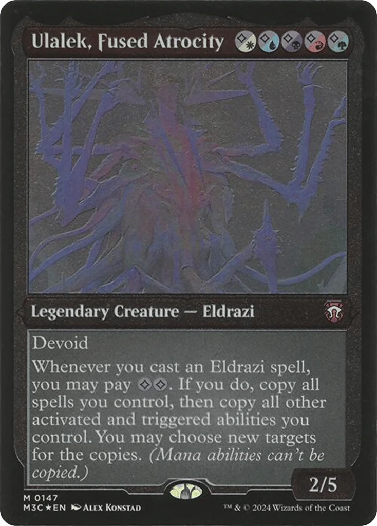 Ulalek, Fused Atrocity · Modern Horizons 3 Commander
