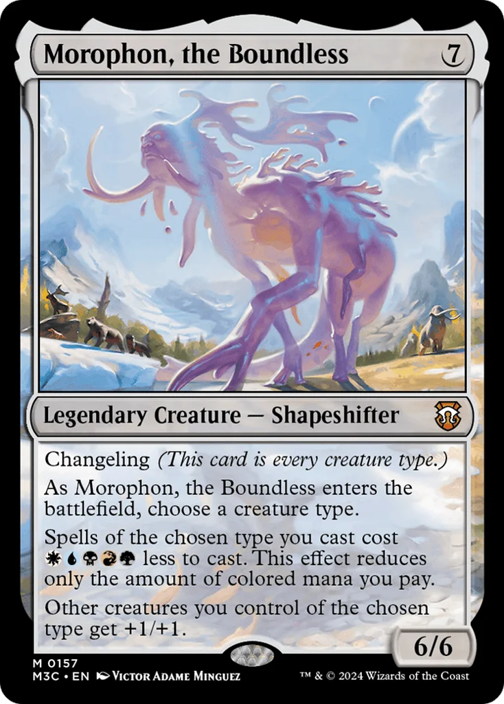 Morophon, the Boundless · Modern Horizons 3 Commander