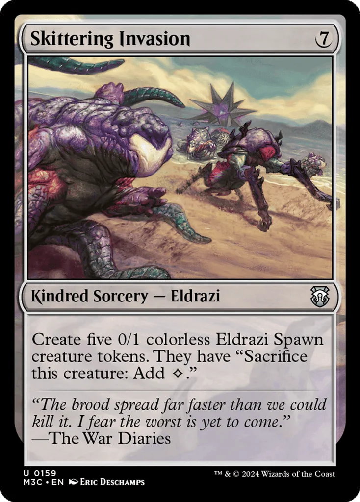 Skittering Invasion · Modern Horizons 3 Commander