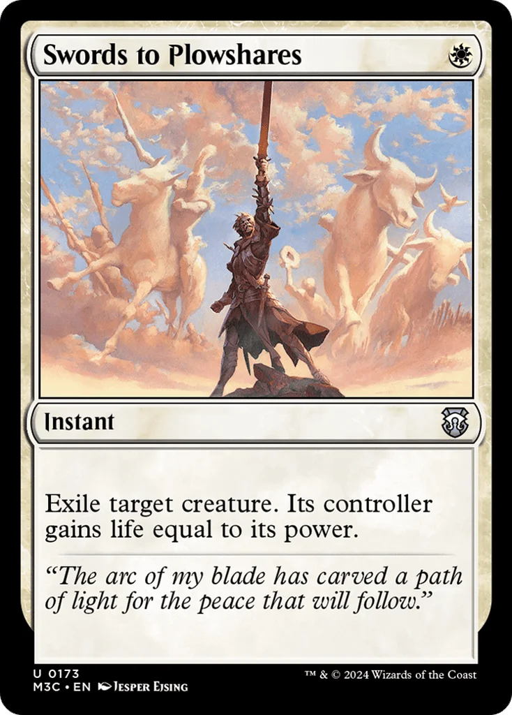 Swords to Plowshares · Modern Horizons 3 Commander