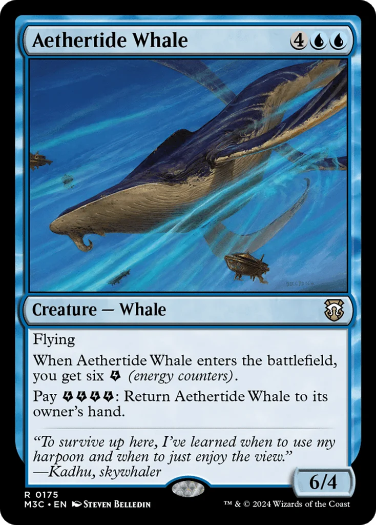 Aethertide Whale · Modern Horizons 3 Commander