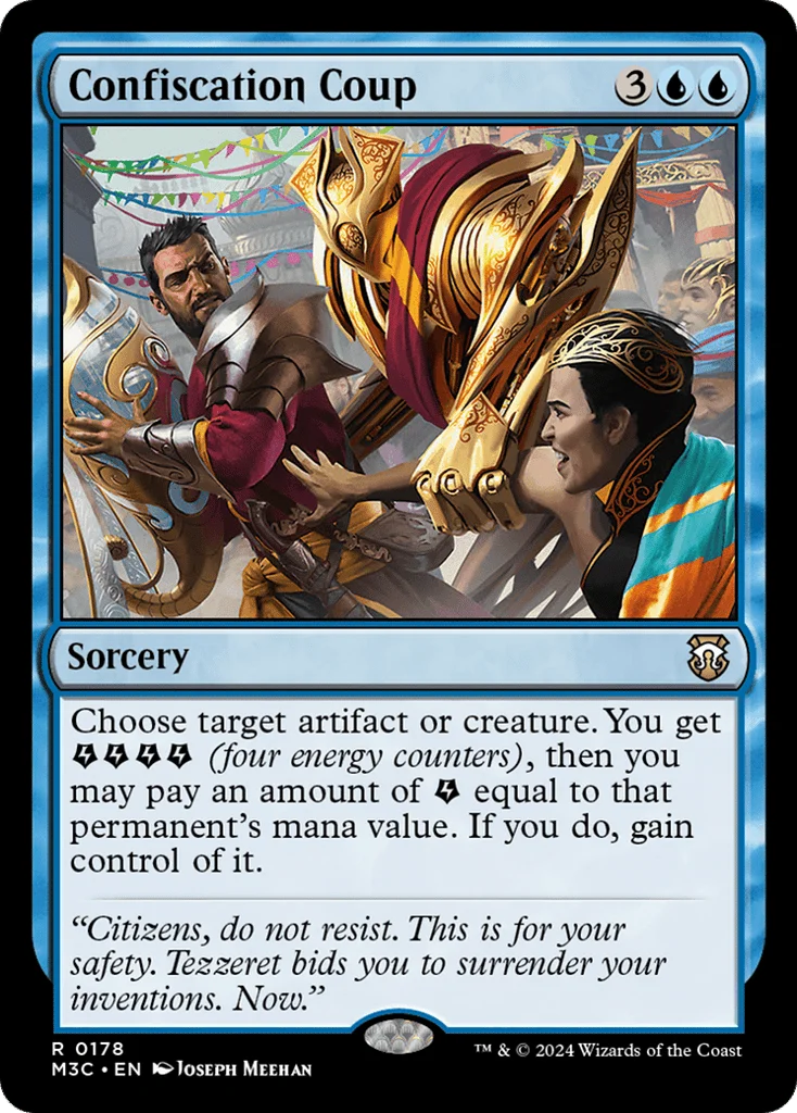 Confiscation Coup · Modern Horizons 3 Commander