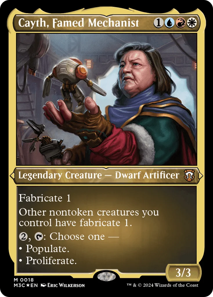 Cayth, Famed Mechanist · Modern Horizons 3 Commander