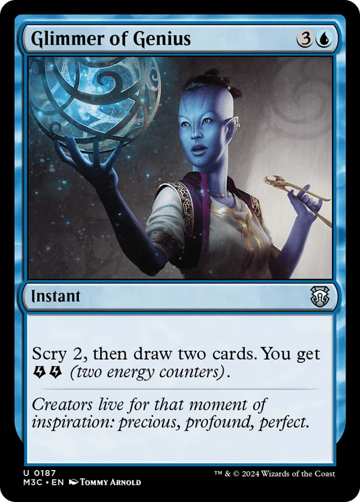 Glimmer of Genius · Modern Horizons 3 Commander