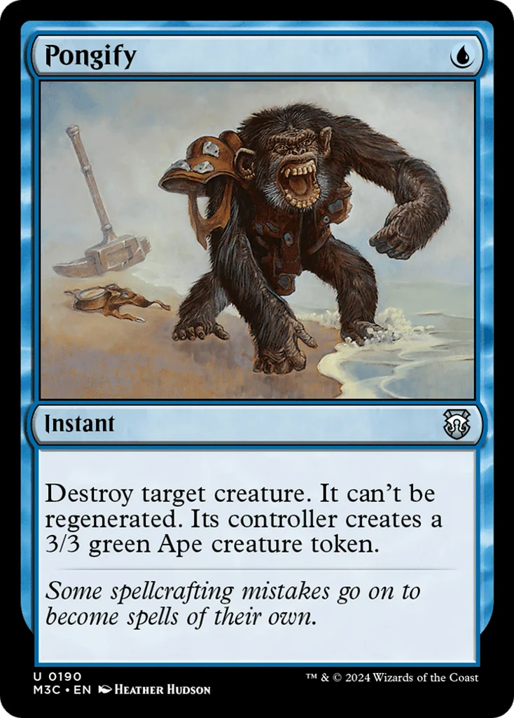 Pongify · Modern Horizons 3 Commander