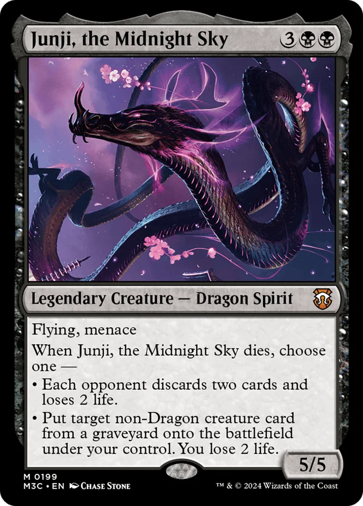 Junji, the Midnight Sky · Modern Horizons 3 Commander