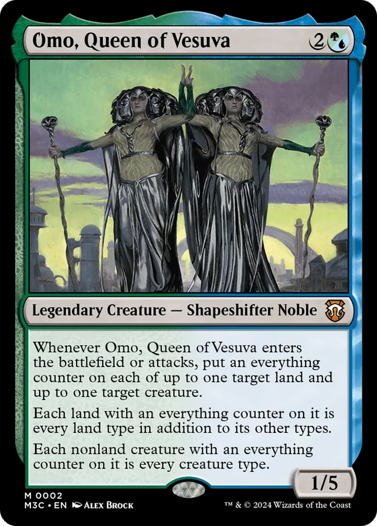 Omo, Queen of Vesuva · Modern Horizons 3 Commander