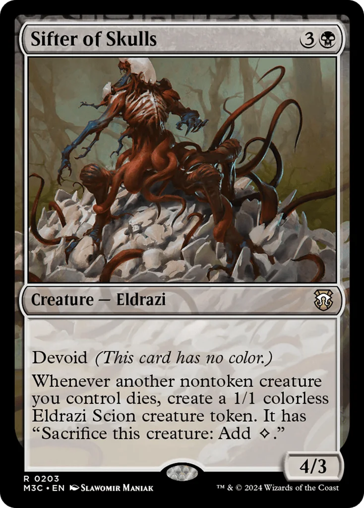 Sifter of Skulls · Modern Horizons 3 Commander
