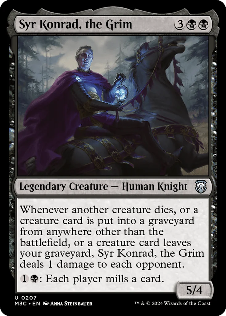 Syr Konrad, the Grim · Modern Horizons 3 Commander
