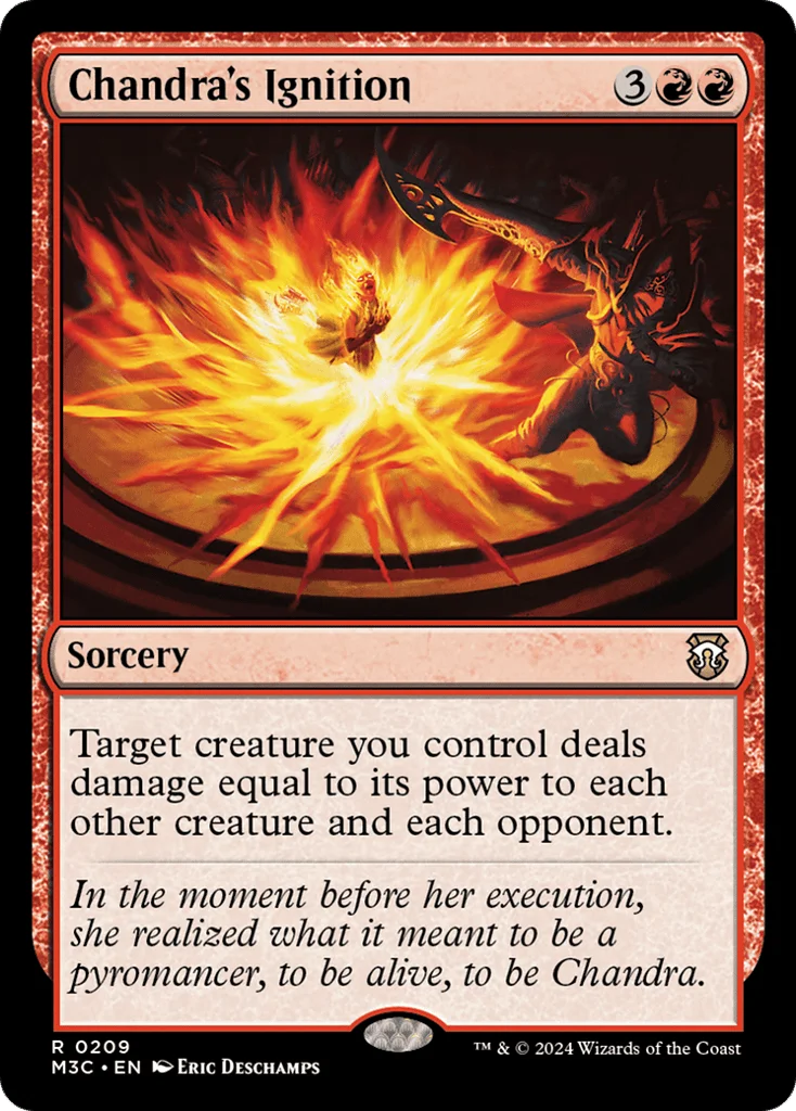 Chandra's Ignition · Modern Horizons 3 Commander