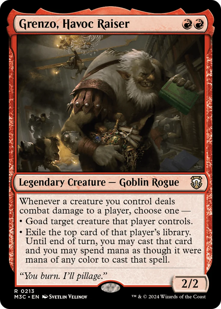 Grenzo, Havoc Raiser · Modern Horizons 3 Commander