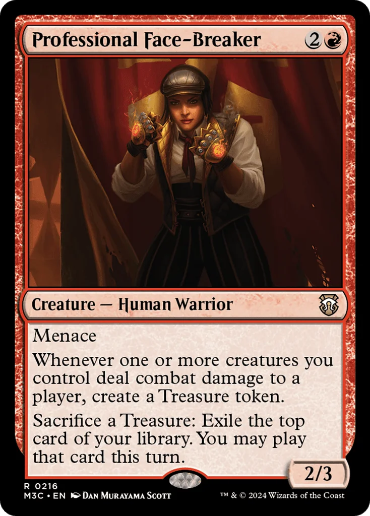 Professional Face-Breaker · Modern Horizons 3 Commander