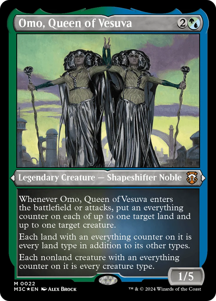 Omo, Queen of Vesuva · Modern Horizons 3 Commander
