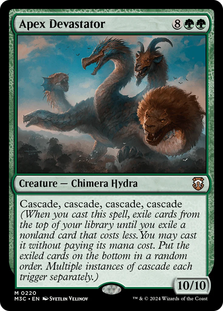 Apex Devastator · Modern Horizons 3 Commander