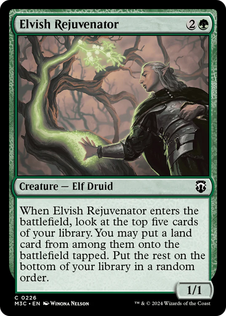 Elvish Rejuvenator · Modern Horizons 3 Commander