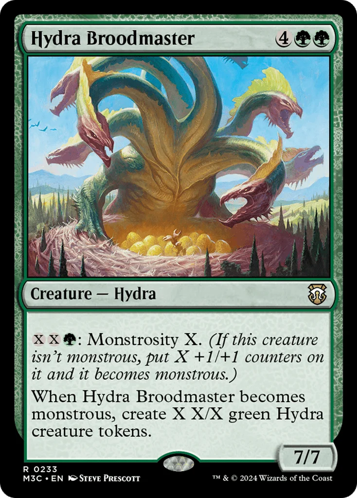 Hydra Broodmaster · Modern Horizons 3 Commander