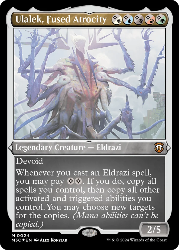 Ulalek, Fused Atrocity · Modern Horizons 3 Commander