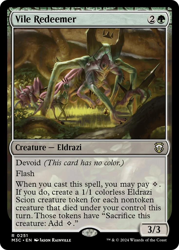 Vile Redeemer · Modern Horizons 3 Commander