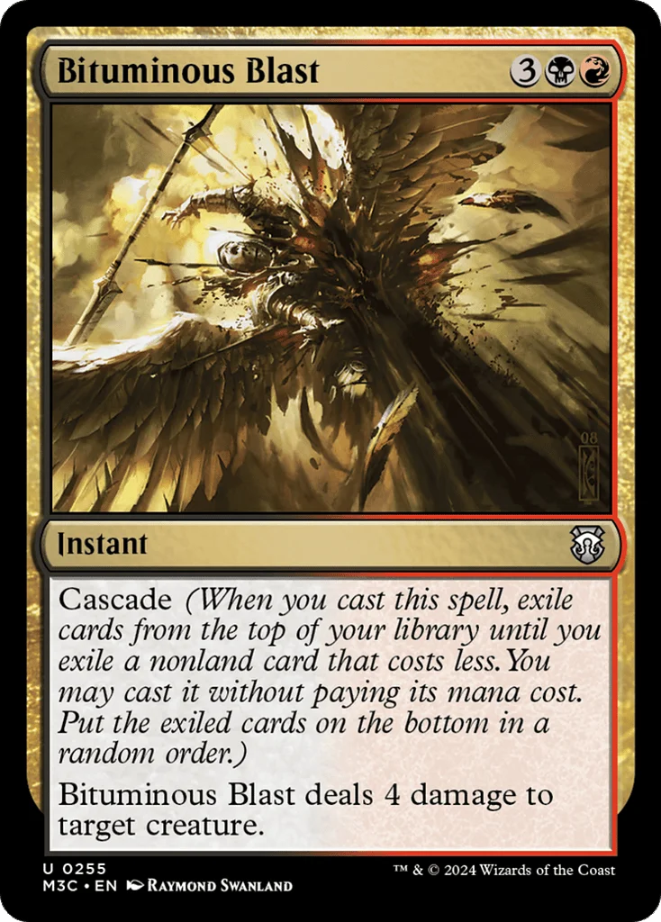 Bituminous Blast · Modern Horizons 3 Commander