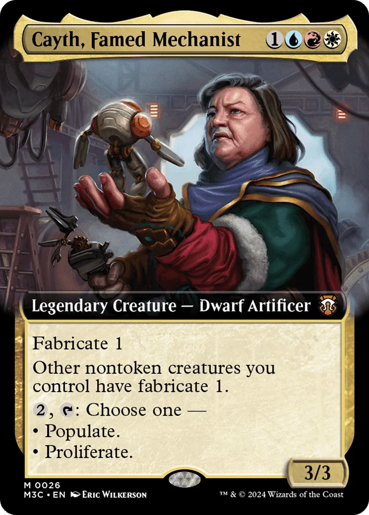 Cayth, Famed Mechanist · Modern Horizons 3 Commander