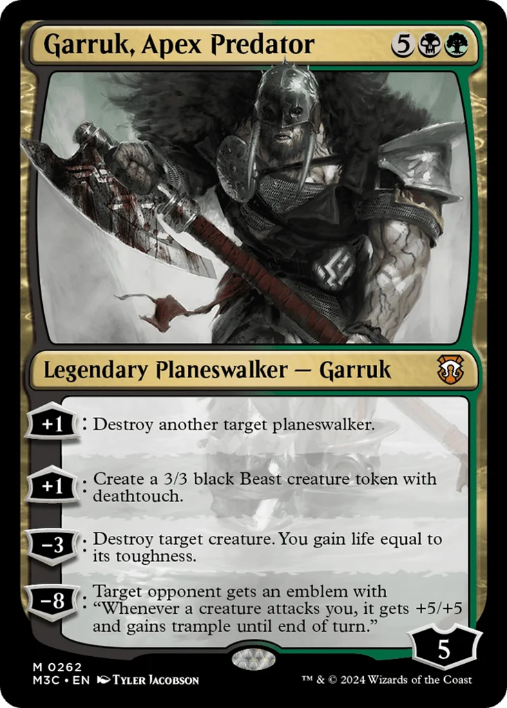 Garruk, Apex Predator · Modern Horizons 3 Commander