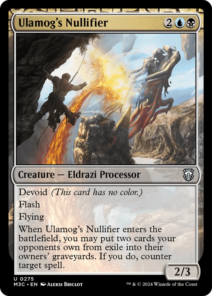 Ulamog's Nullifier · Modern Horizons 3 Commander