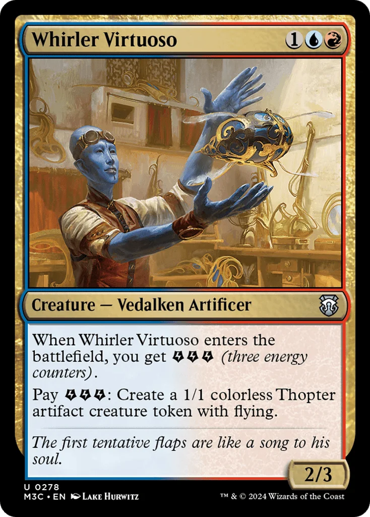 Whirler Virtuoso · Modern Horizons 3 Commander