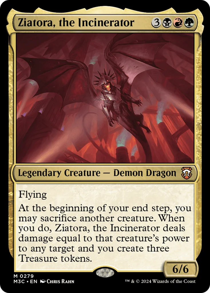 Ziatora, the Incinerator · Modern Horizons 3 Commander