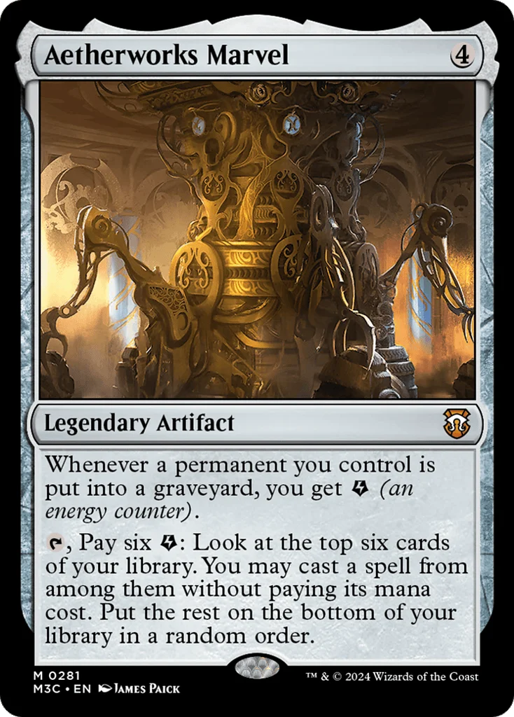 Aetherworks Marvel · Modern Horizons 3 Commander