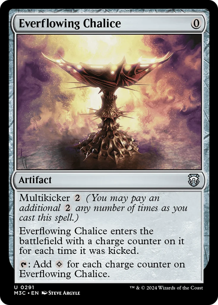 Everflowing Chalice · Modern Horizons 3 Commander