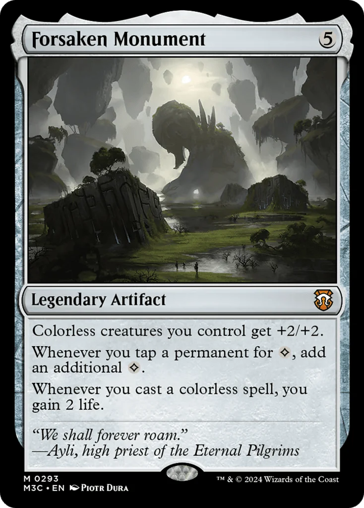 Forsaken Monument · Modern Horizons 3 Commander