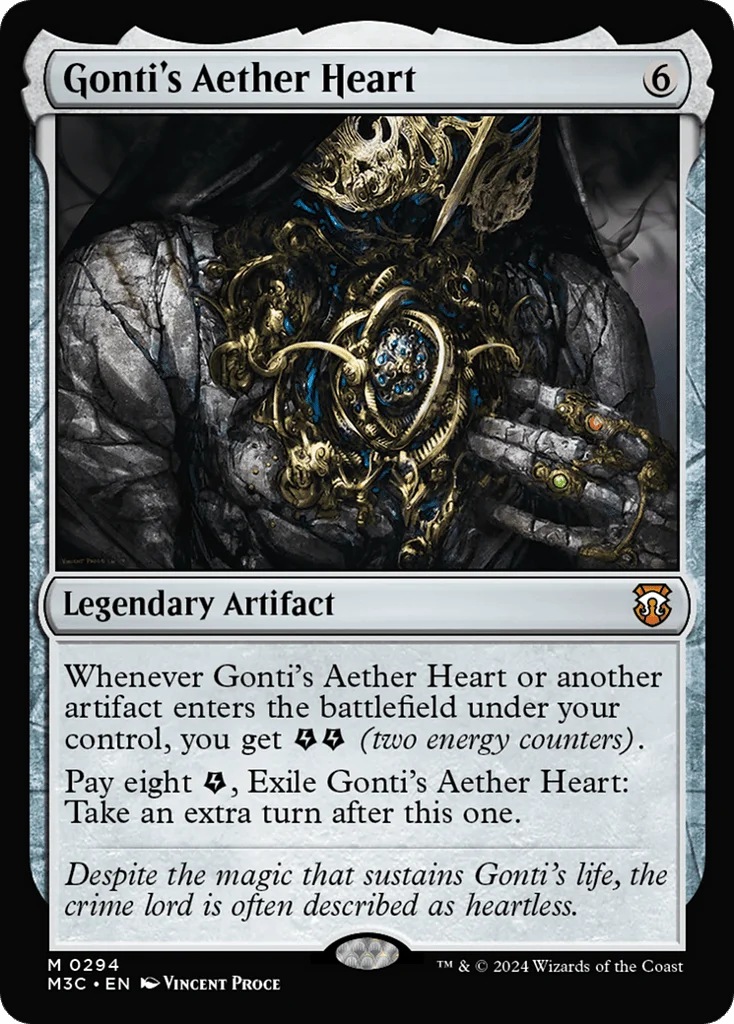 Gonti's Aether Heart · Modern Horizons 3 Commander