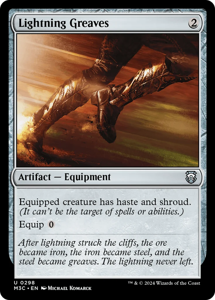 Lightning Greaves · Modern Horizons 3 Commander