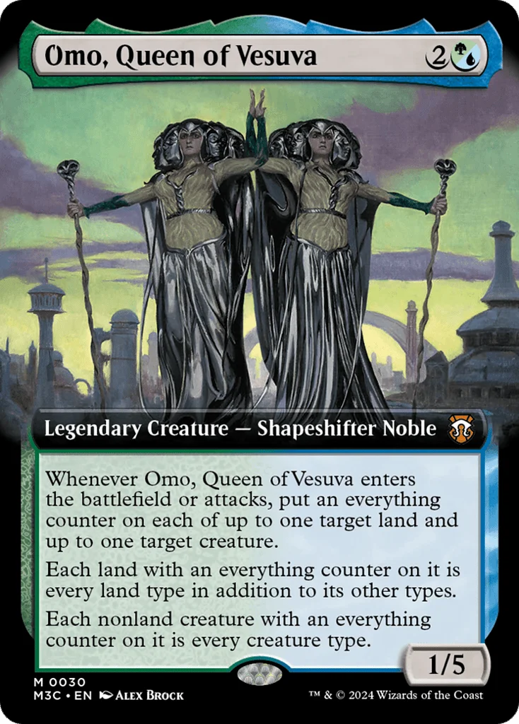 Omo, Queen of Vesuva · Modern Horizons 3 Commander