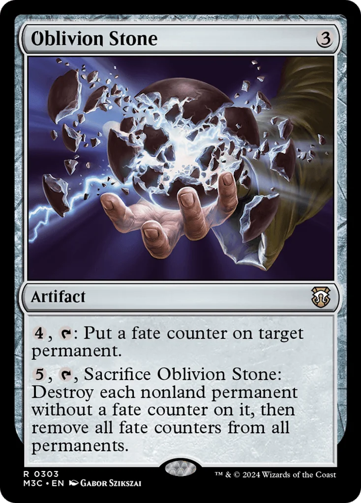 Oblivion Stone · Modern Horizons 3 Commander