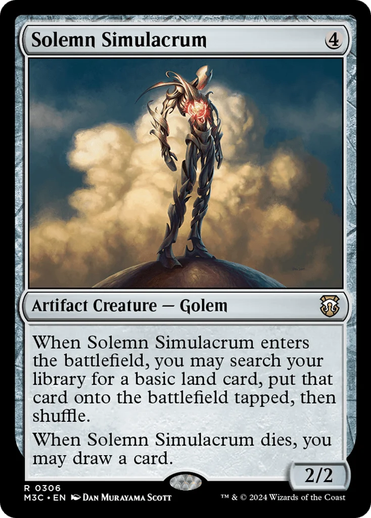 Solemn Simulacrum · Modern Horizons 3 Commander