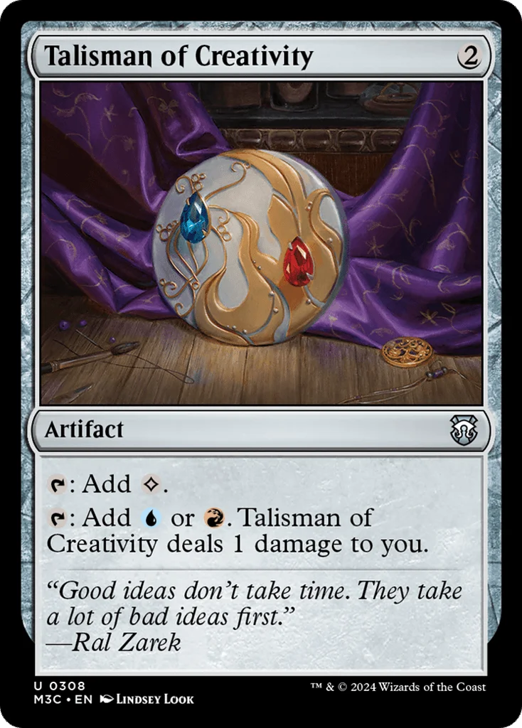 Talisman of Creativity · Modern Horizons 3 Commander