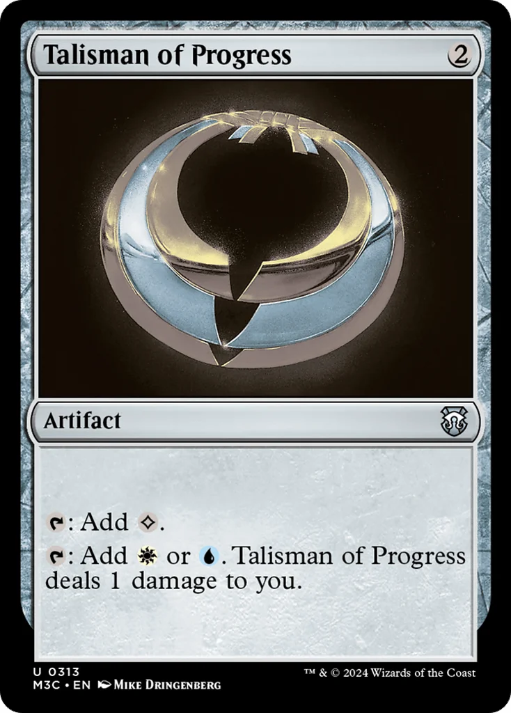 Talisman of Progress · Modern Horizons 3 Commander
