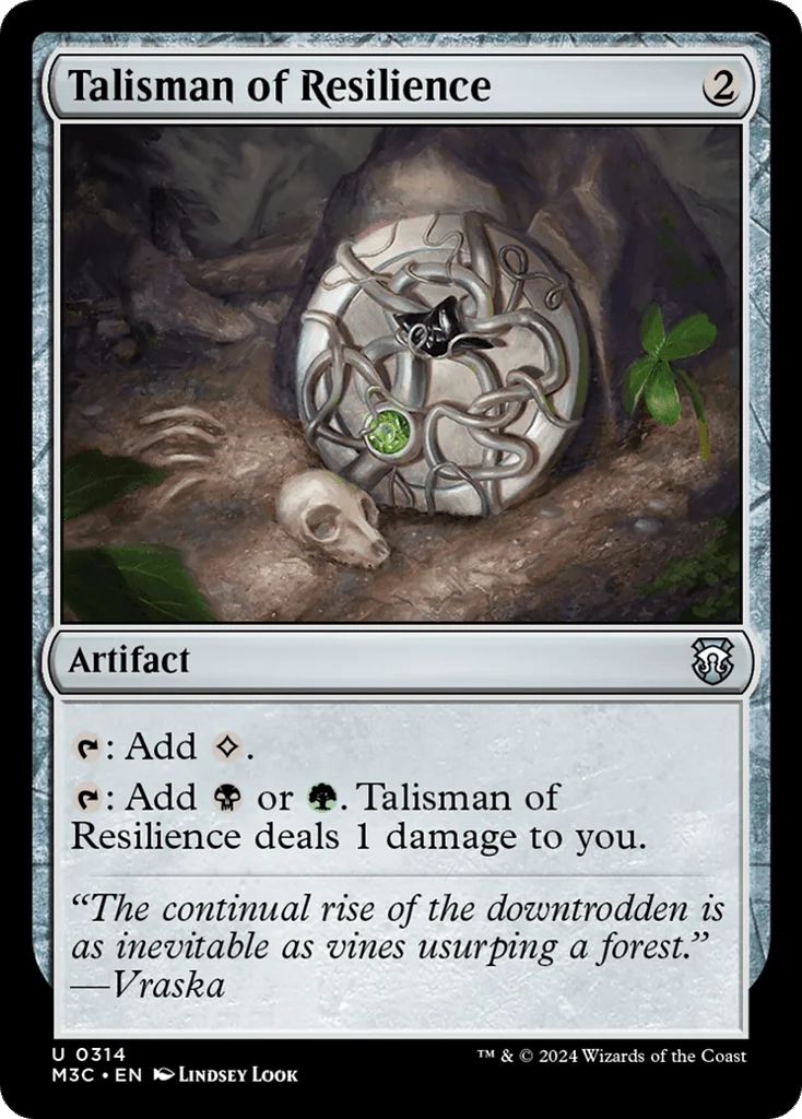 Talisman of Resilience · Modern Horizons 3 Commander