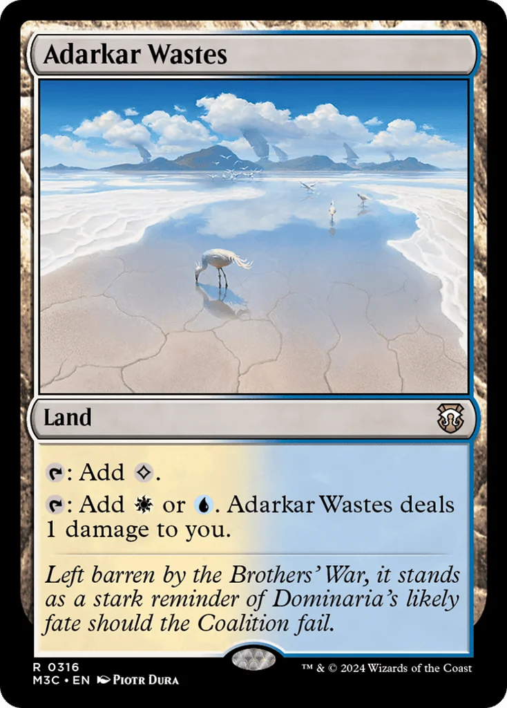 Adarkar Wastes · Modern Horizons 3 Commander