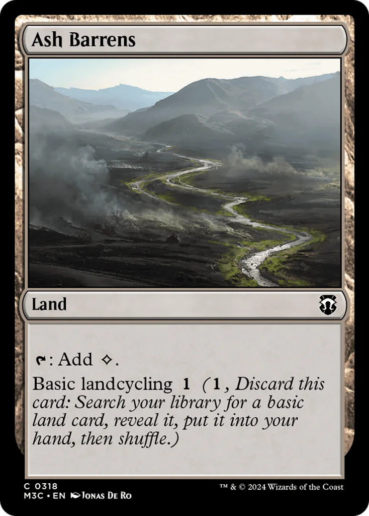 Ash Barrens · Modern Horizons 3 Commander