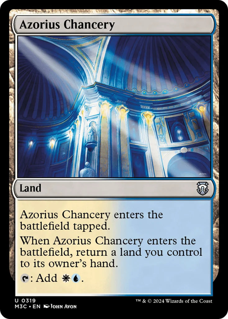 Azorius Chancery · Modern Horizons 3 Commander