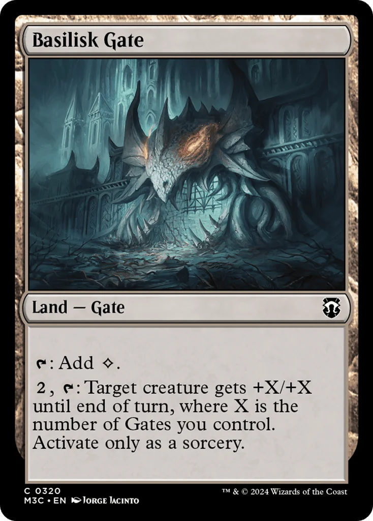 Basilisk Gate · Modern Horizons 3 Commander