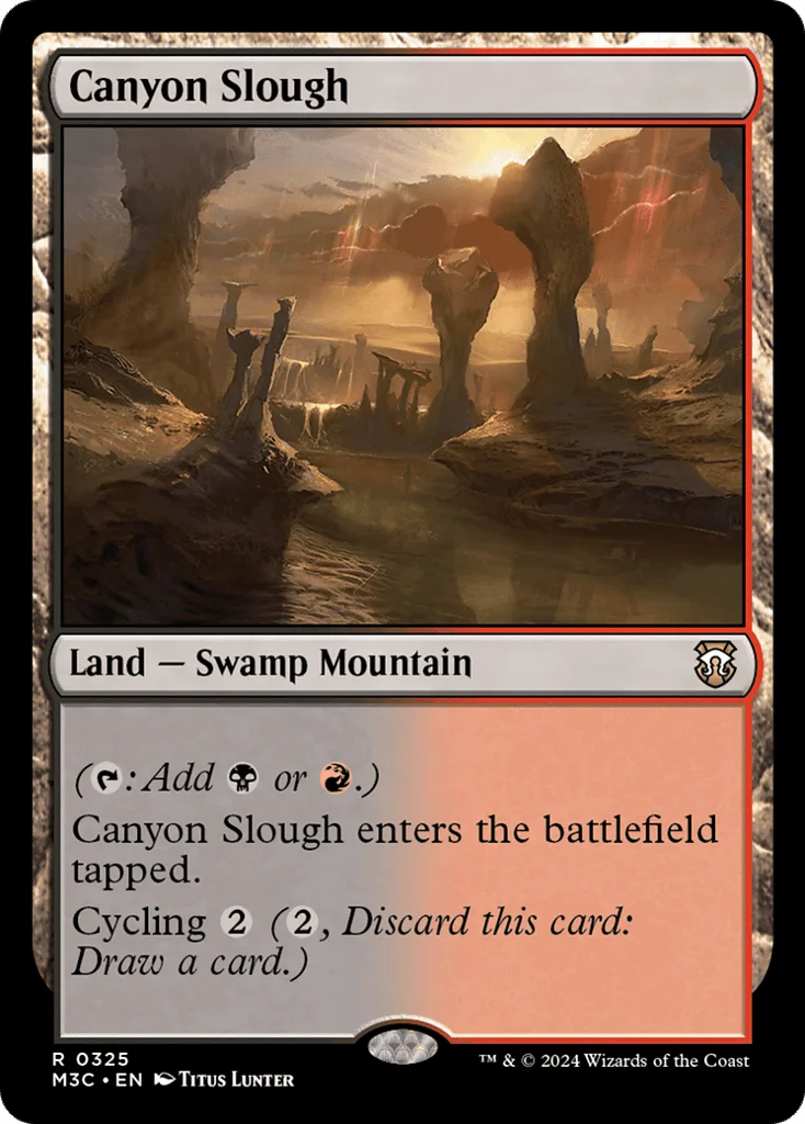 Canyon Slough · Modern Horizons 3 Commander